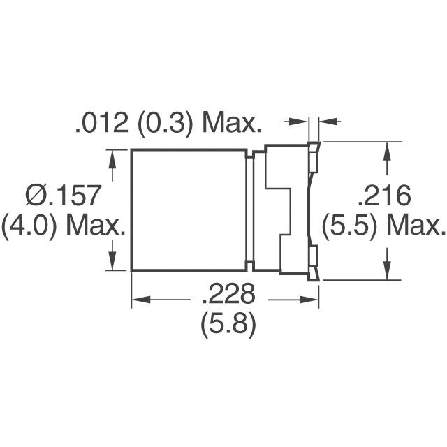 EEE-HC1C100R Panasonic Electronic Components  Aluminium-Elektrolytkondensatoren